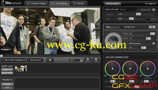 数字转胶片插件 FilmConvert Pro 2.17 for After Effects & Premiere Pro x64的图片1