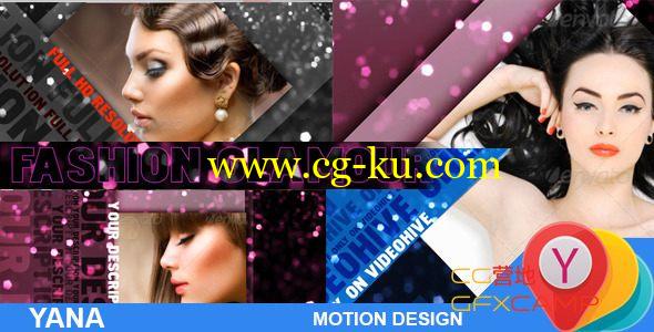 AE模板-时尚栏目包装 VideoHive Fashion Glamour的图片1