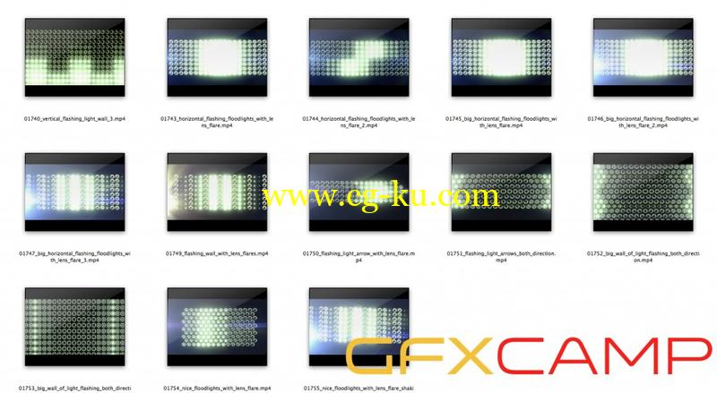 28组闪光灯视频素材 28 Nice Floodlights的图片1