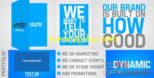 AE模板-扁平化企业商品宣传 VideoHive Promote Your Business的图片1
