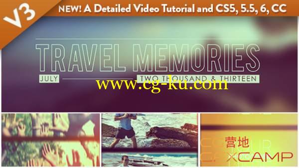 AE模板-小清新照片展示 VideoHive Vintage Projector Slideshow的图片1