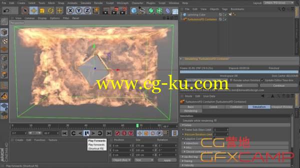 C4D流体插件TFD基础全面教程 Lynda – TurbulenceFD for CINEMA 4D Essential Training的图片1