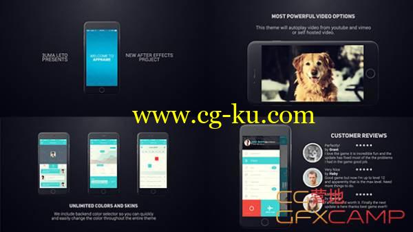 AE模板-VideoHive 苹果iPhone 6商品手机APP展示的图片1
