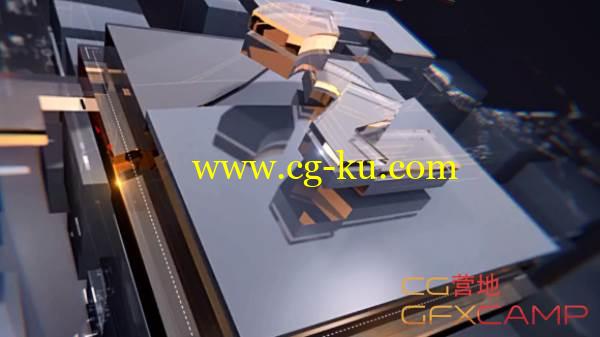 AE/C4D玻璃质感电视广播栏目包装教程 Creating and Compositing Realistic Glass in Cinema 4D的图片1