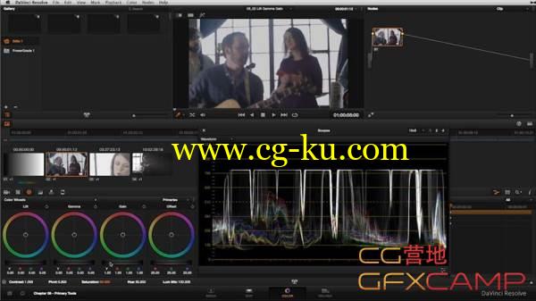达芬奇11基础全面教程 Lynda – DaVinci Resolve 11 Essential Training的图片1
