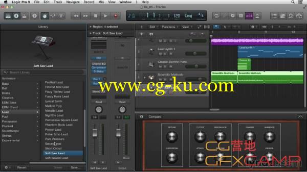 苹果音乐编辑软件Logic基础全面教程 Lynda – Logic Pro X Essential Training的图片1
