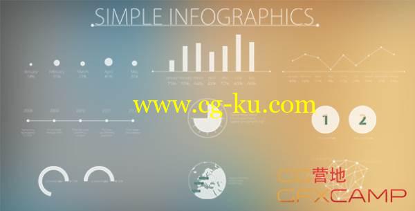 AE模板-VideoHive Infographics图表表格制作工具包的图片1