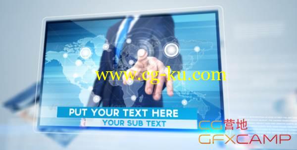AE模板：高科技信息面板图片文字展示 VideoHive Corporate Multi Video Promo的图片1