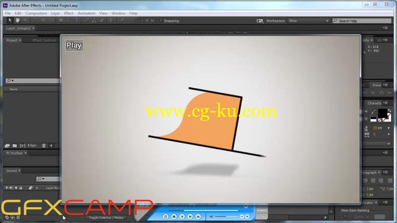 AETUTS Motion动画教程 Squaring the Circle Logo Reveal Animation的图片1