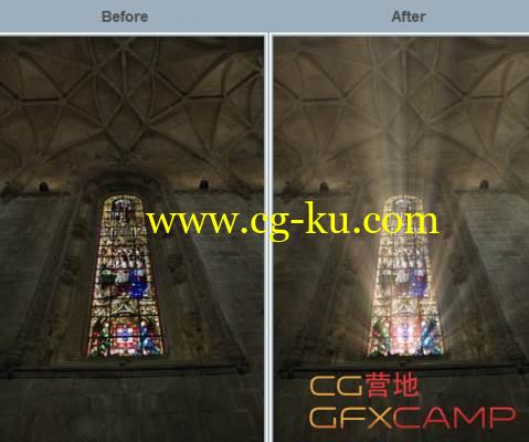 体积光模拟AE插件 DFT Rays v2.0 Adobe/OFX的图片1