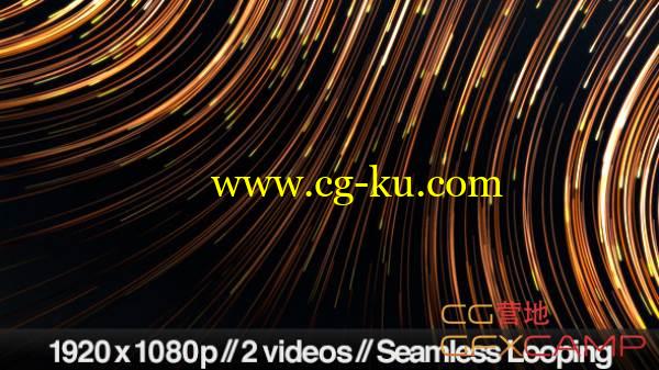 VideoHive流星光线拖尾魔术小品LED大屏幕VJ视频素材的图片1