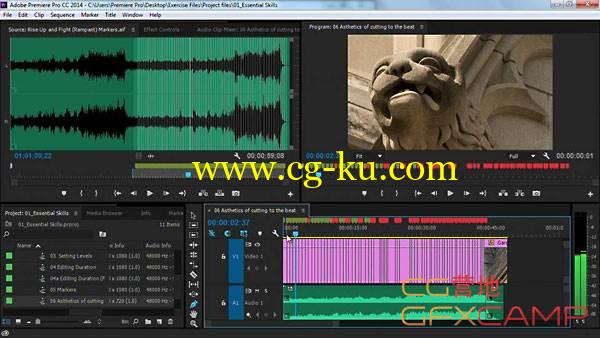 Premiere音频剪辑教程 Lynda – Premiere Pro Guru: Cutting with Music的图片1