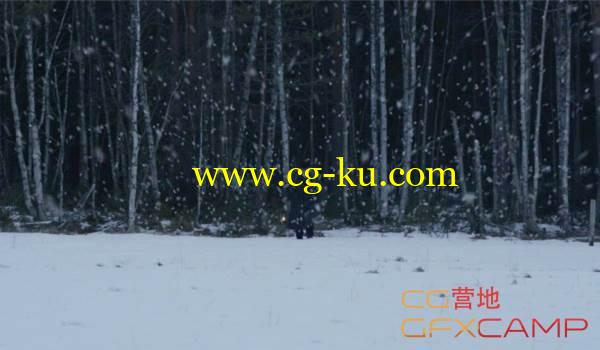 AE Particular粒子插件制作真实下雪场景教程 Creating Realistic Snow的图片1