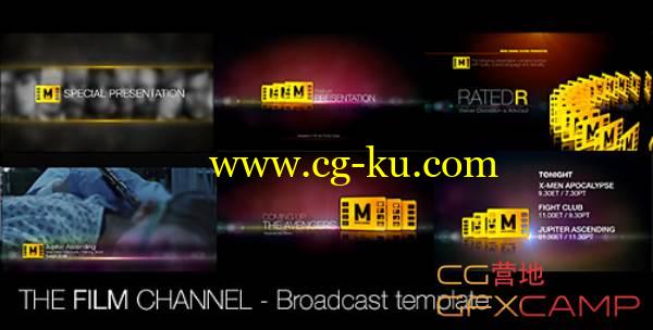 AE模板-时尚电影预告节目展示 VideoHive The Film Channel的图片1