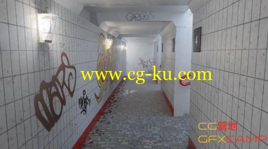 火车站建模贴图灯光渲染C4D教程 Curse Studio – The Train Station Tutorial VrayForC4D的图片1
