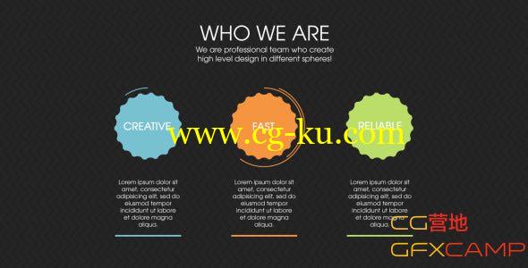 AE模板－公司企业信息统计图片展示 VideoHive Design Agency Infographics的图片1