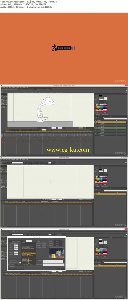 2D Animation in Moho from Basic to Advanced的图片1