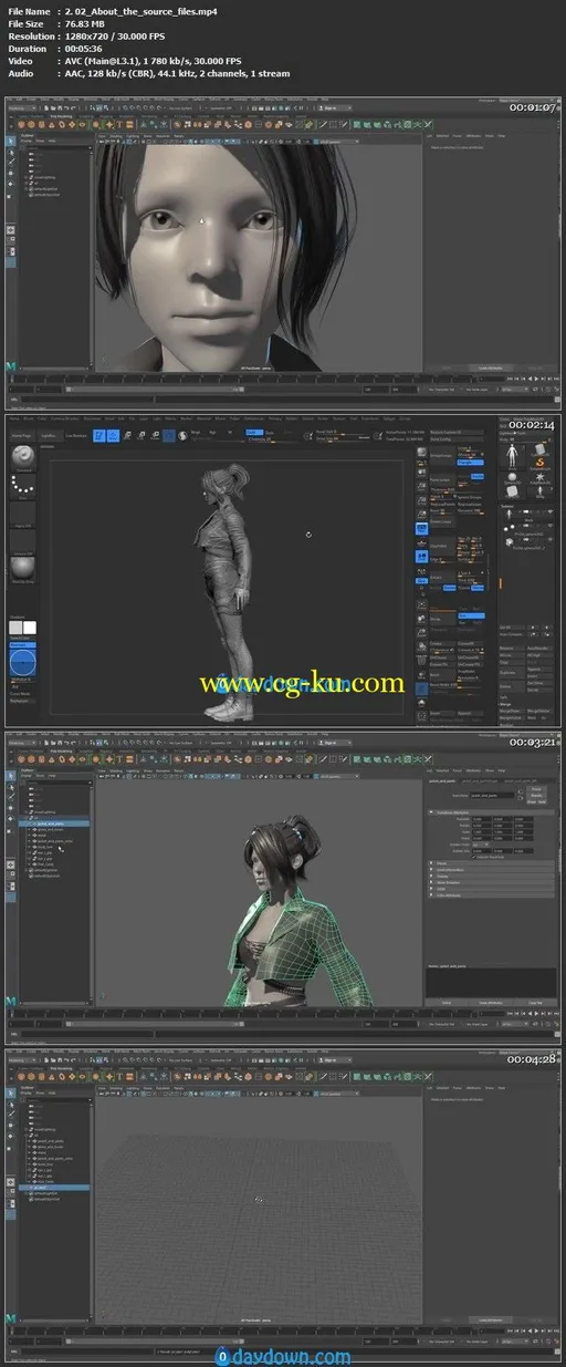 Complete Game Character Workflow 02 Texturing and Rendering的图片2