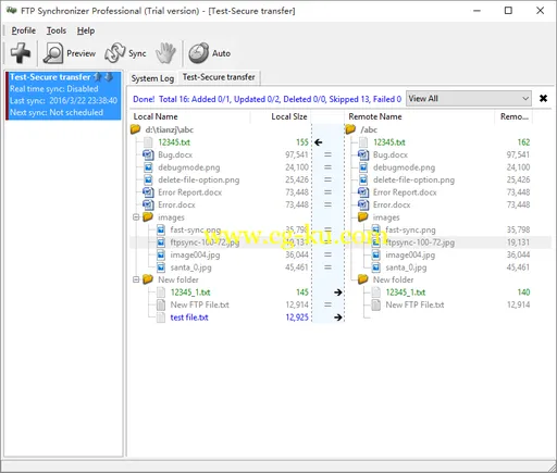 FTP Synchronizer Professional 8.0.30 Multilingual的图片1