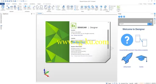 Vero Edgecam Desinger 2020.0.1935 x64的图片1