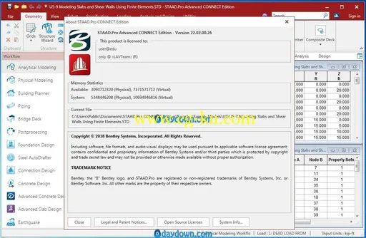 STAAD.Pro CONNECT Edition V22 Update 2的图片3