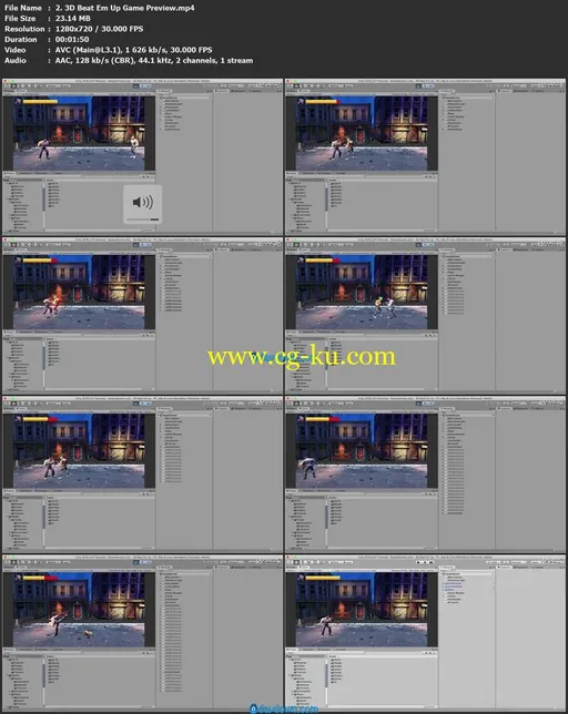Unity Game Development: Create A 3D Beat Em Up Game的图片2
