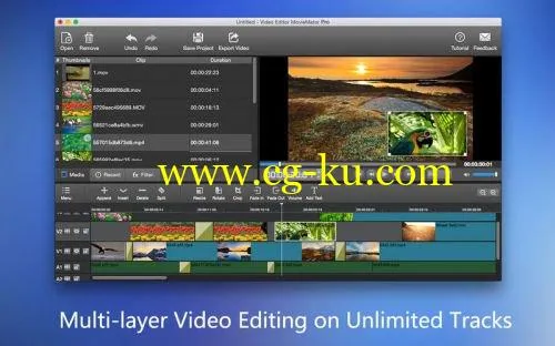 MovieMator Video Editor Pro 2.9.2 MacOS的图片1