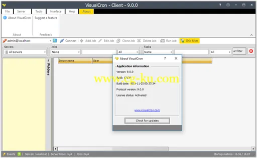 VisualCron Pro 9.0.0 Build 17324 Multilingual的图片1