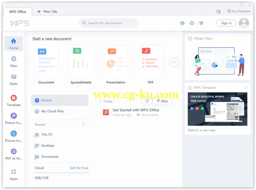 WPS Office 2019 v11.2.0.9052 Multilingual的图片1