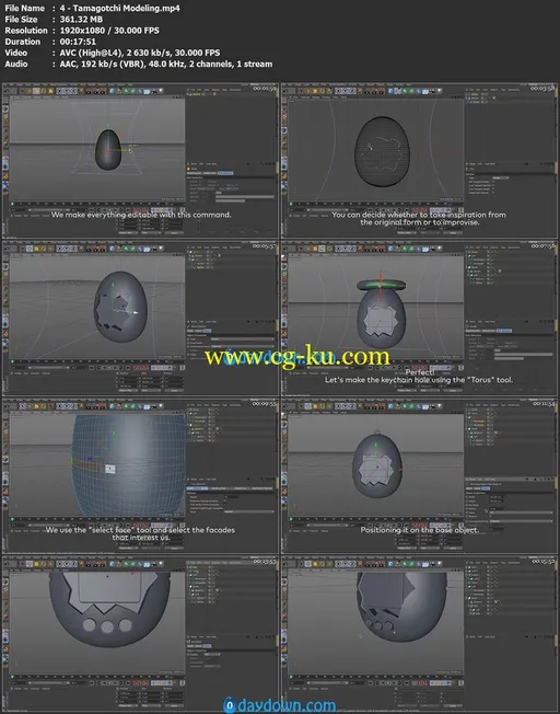 3D Modeling of a Tamagotchi – Concept Design的图片1