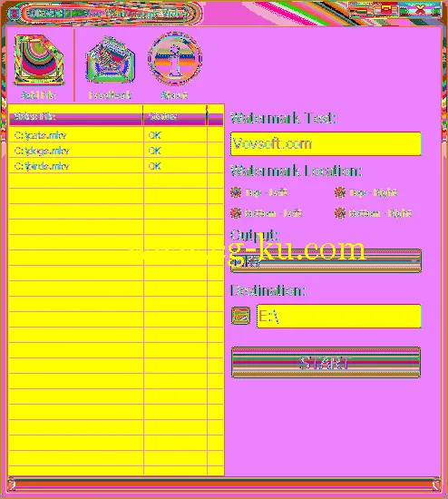 VovSoft Watermark Video 1.6的图片1