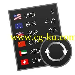 Currencier 2.4.2 Multilingual MacOSX的图片1