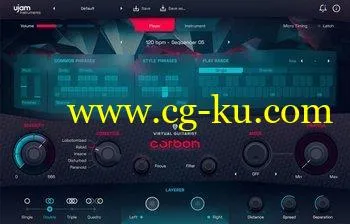 UJam – Virtual Guitaris Carbon v.1.01 Mac的图片1