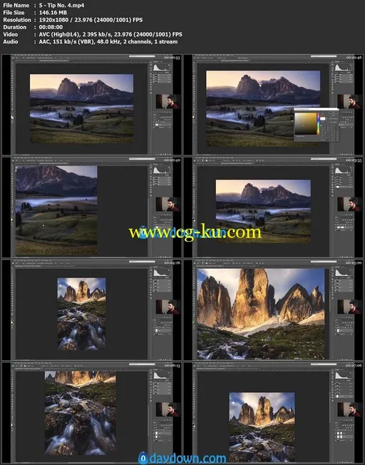 5 tips to improve your Photo Editing in Adobe Photoshop for Landscape and Nature Photography的图片2