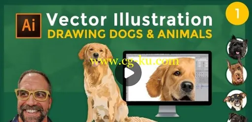 Vector Illustration 1: Drawing Dogs & Animals的图片2