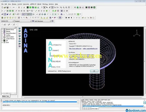 ADINA System 9.5.4 Win/Linux的图片1