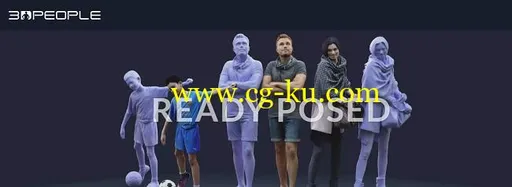 3D PEOPLE – Ready Posed Mega Collection的图片1