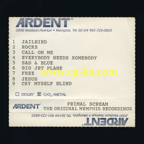 Primal Scream – Give Out But Don’t Give Up: The Original Memphis Recordings (2018) Flac/Mp3的图片1