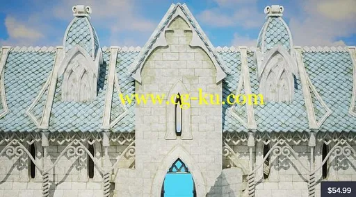 Cubebrush – High-Elf Fantasy Environment的图片1