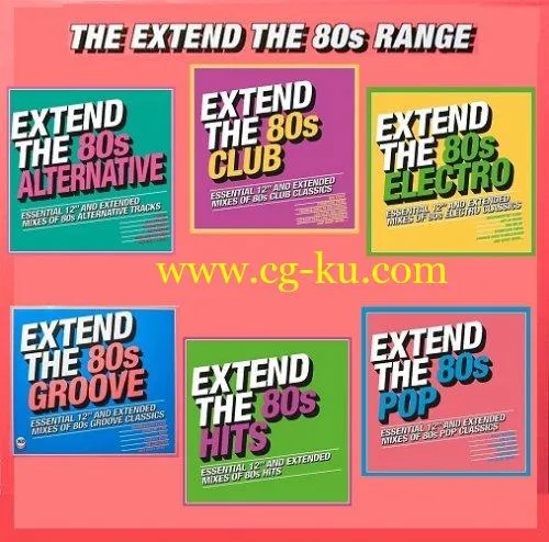 VA – Extend The 80s Series (2018)的图片1