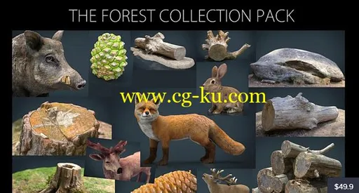 Cubebrush – The Forest Collection Pack的图片1