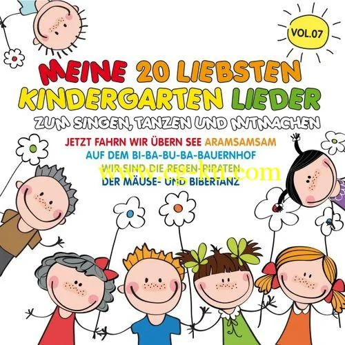 VA – Meine 20 liebsten Kindergarten Lieder, Vol. 7 (2018) Mp3 / Flac的图片1