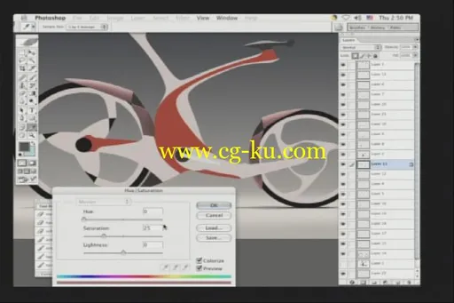 Industrial Design Rendering – Bicycle with Scott Robertson的图片4