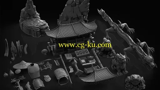 Cubebrush – Chinese complete kit的图片1