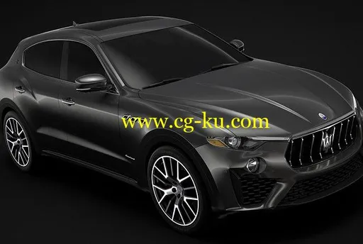 Cubebrush – Maserati Levante S Q4 GranSport 2019 and FLASH – 3D Printable Model的图片1