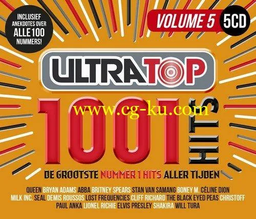 VA – Ultratop 1001 Hits Vol.5 (2018) MP3的图片1