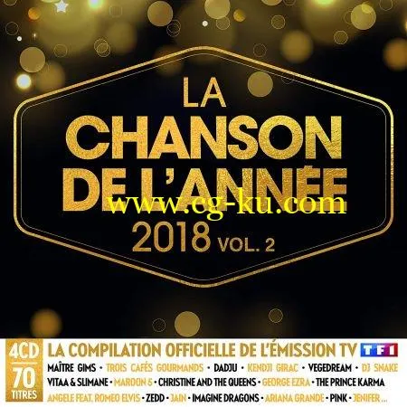 VA – La Chanson De l Annee 2018 Vol.2 (4CD, 2018) FLAC的图片1