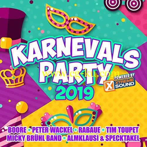 VA – Karnevals Party 2019 powered by Xtreme Sound (2019) Flac的图片1