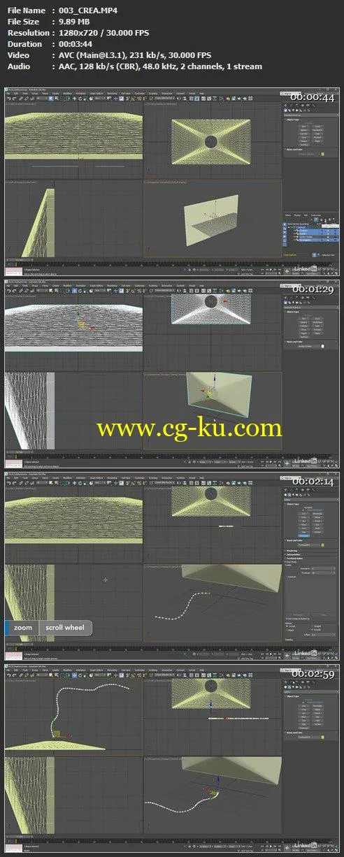 3ds Max 2020 Essential Training的图片1