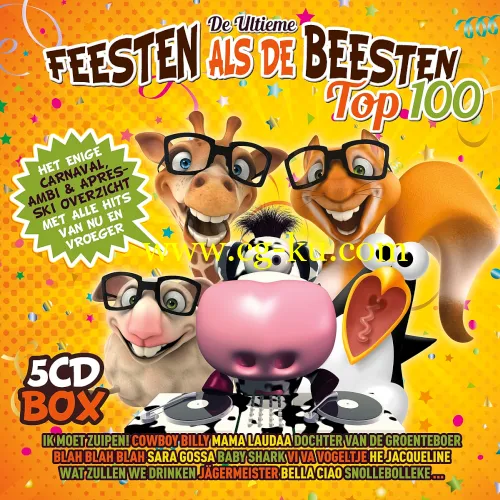 VA – De Ultieme Feesten Als De Beesten Top 100 (2019)的图片1